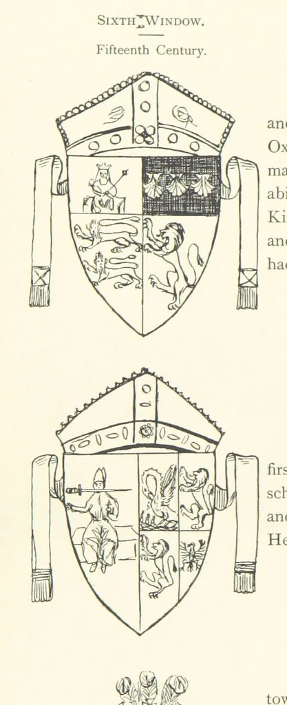 An illustration from The Great Hall, Winchester Castle, 1899, leaf 184