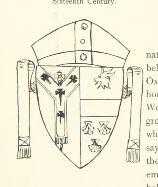An illustration from The Great Hall, Winchester Castle, 1899, leaf 188