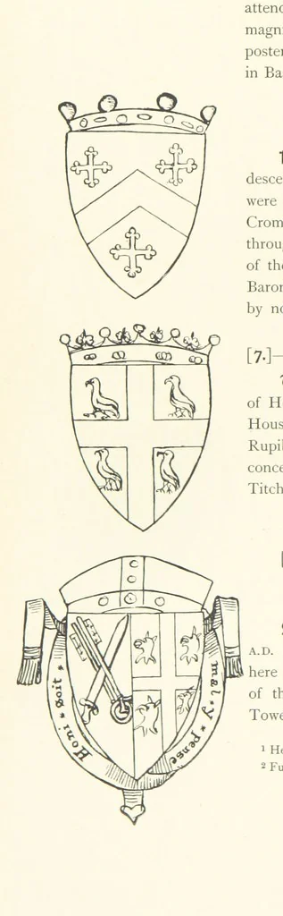An illustration from The Great Hall, Winchester Castle, 1899, leaf 190