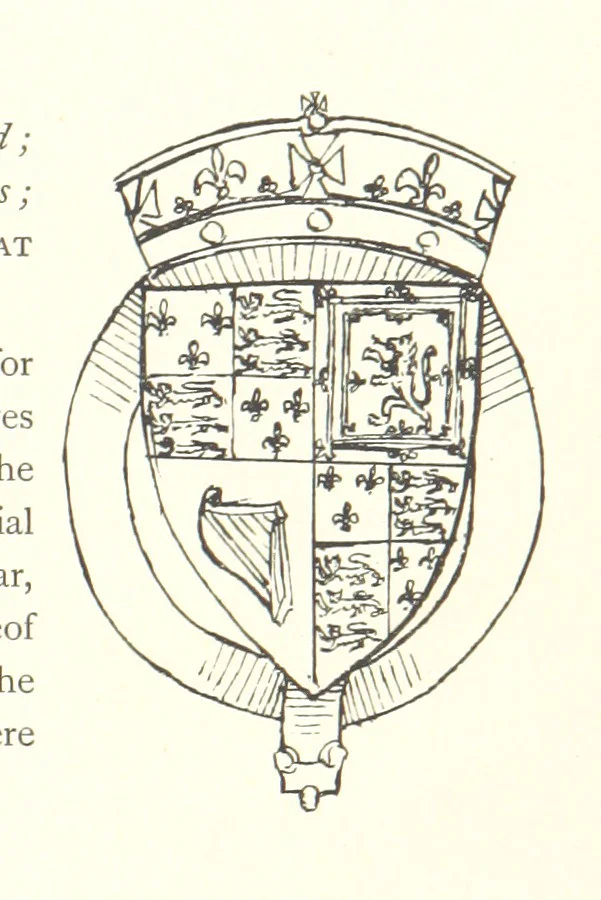 An illustration from The Great Hall, Winchester Castle, 1899, leaf 195