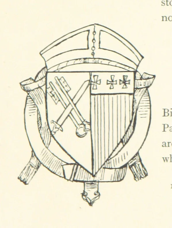 An illustration from The Great Hall, Winchester Castle, 1899, leaf 200