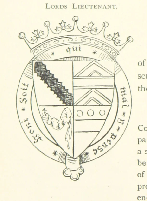 An illustration from The Great Hall, Winchester Castle, 1899, leaf 250
