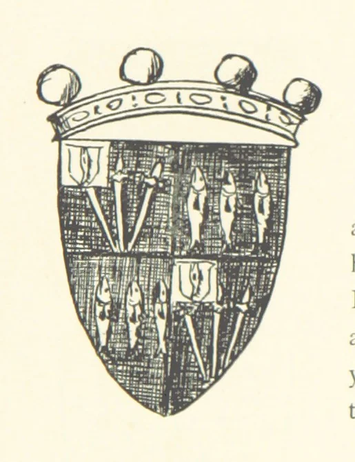 An illustration from The Great Hall, Winchester Castle, 1899, leaf 260
