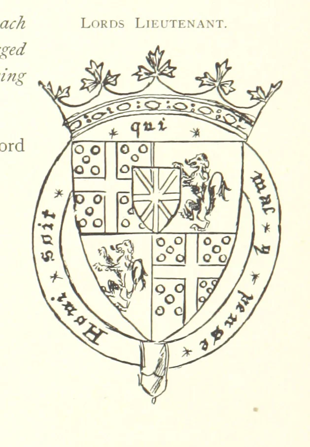An illustration from The Great Hall, Winchester Castle, 1899, leaf 261