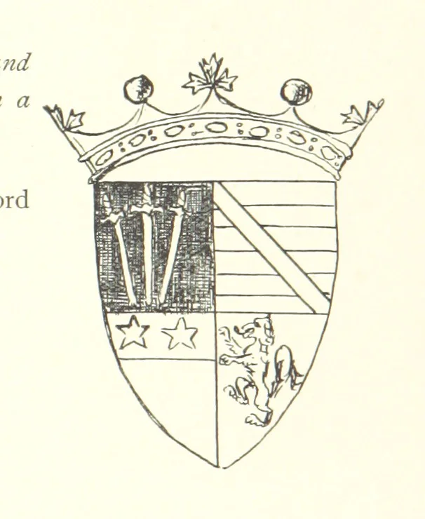 An illustration from The Great Hall, Winchester Castle, 1899, leaf 261