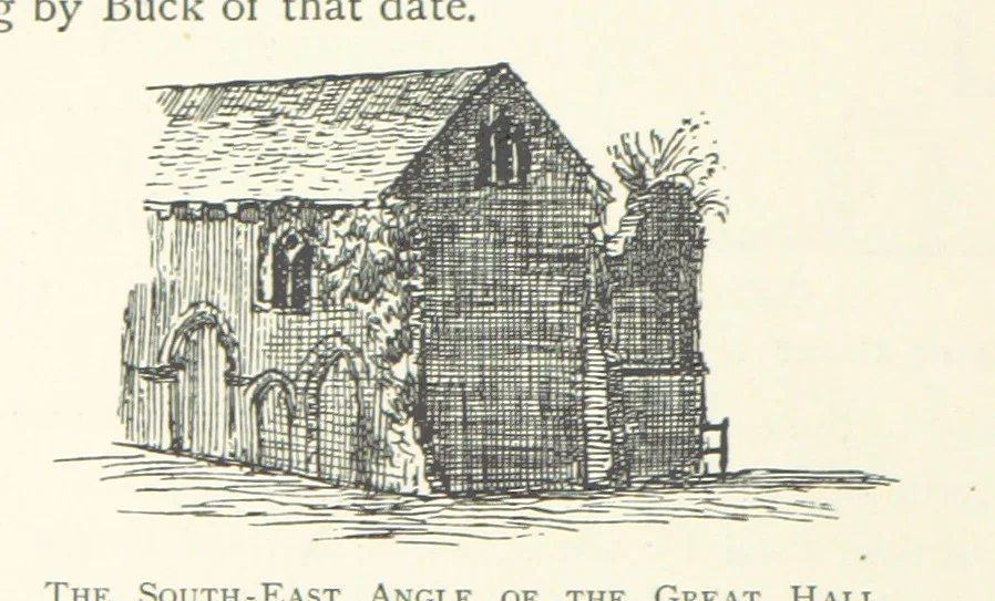 An illustration from The Great Hall, Winchester Castle, 1899, leaf 80