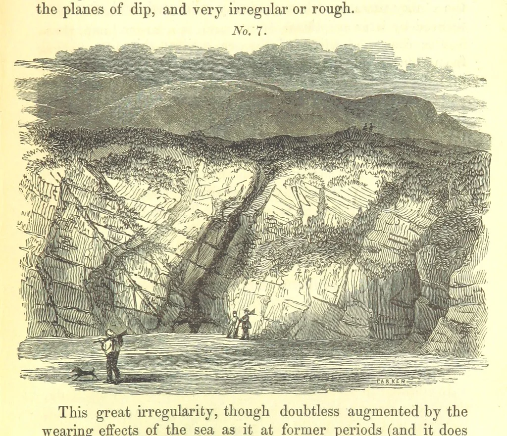 An illustration from Report on the Geology of the County of Londonderry, and of parts of Tyrone and Fermanagh. [With maps and plates, 1843, leaf 133