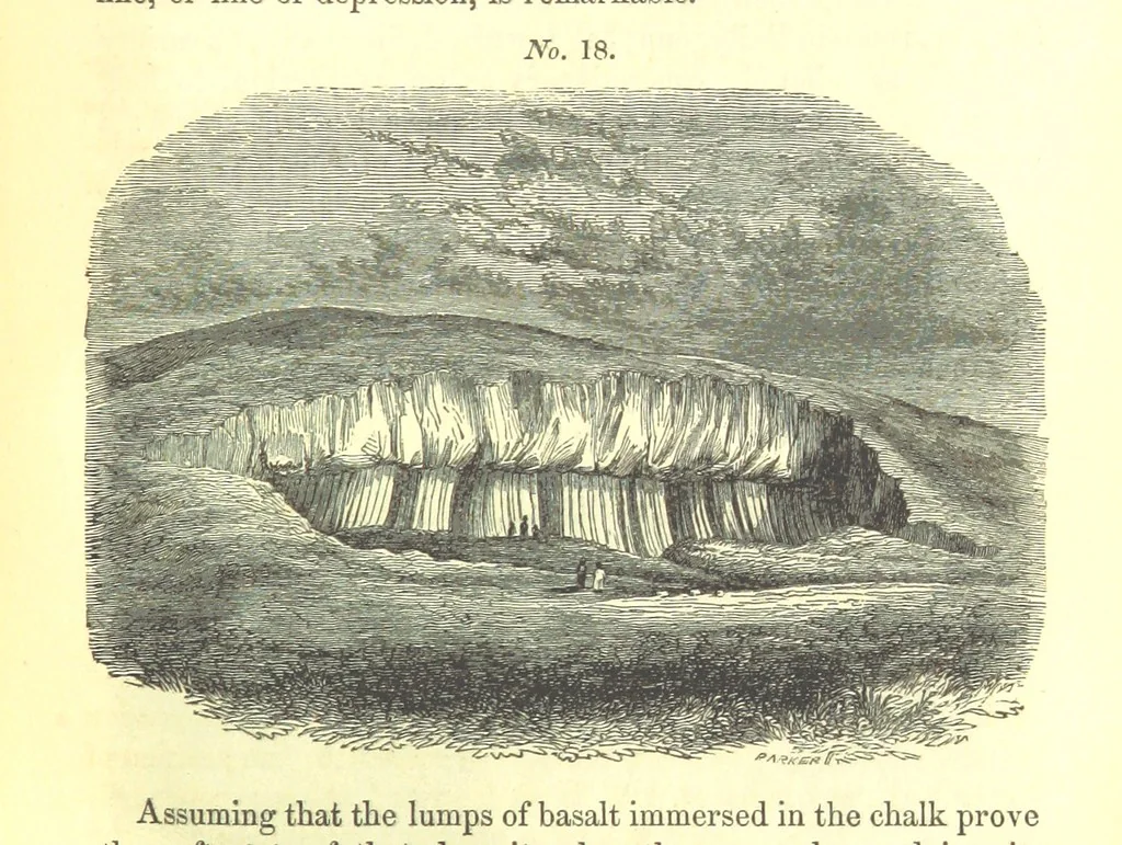An illustration from Report on the Geology of the County of Londonderry, and of parts of Tyrone and Fermanagh. [With maps and plates, 1843, leaf 185