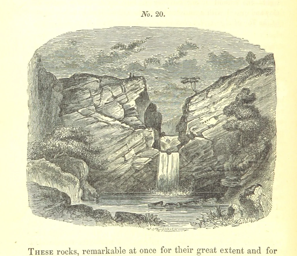 An illustration from Report on the Geology of the County of Londonderry, and of parts of Tyrone and Fermanagh. [With maps and plates, 1843, leaf 206
