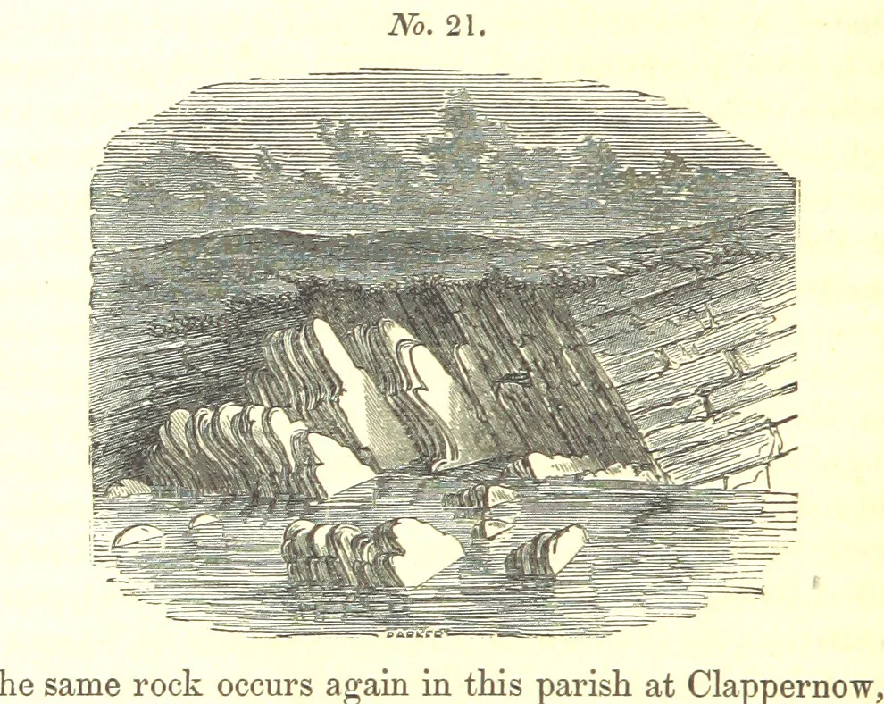 An illustration from Report on the Geology of the County of Londonderry, and of parts of Tyrone and Fermanagh. [With maps and plates, 1843, leaf 210
