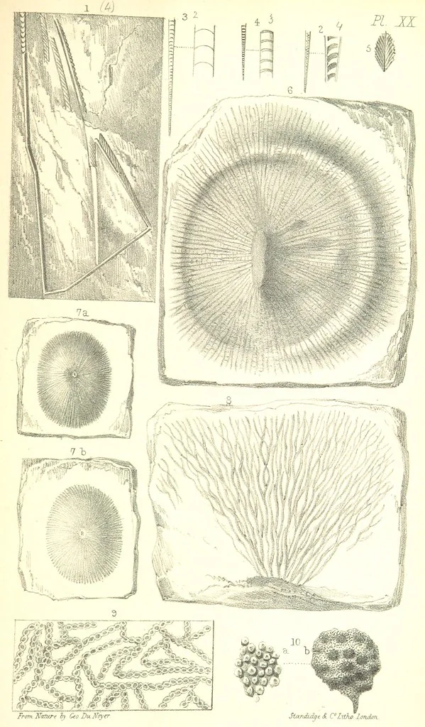 An illustration from Report on the Geology of the County of Londonderry, and of parts of Tyrone and Fermanagh. [With maps and plates, 1843, leaf 873