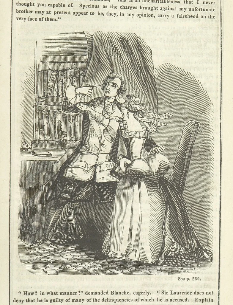 An illustration from The Gipsy Boy: a romance of the woods and wilds, 1847, leaf 263