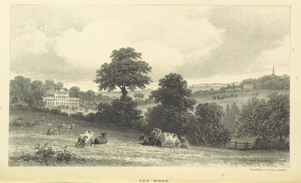 An illustration from The History and Antiquities of Highgate, Middlesex. With illustrations, 1842, leaf 120