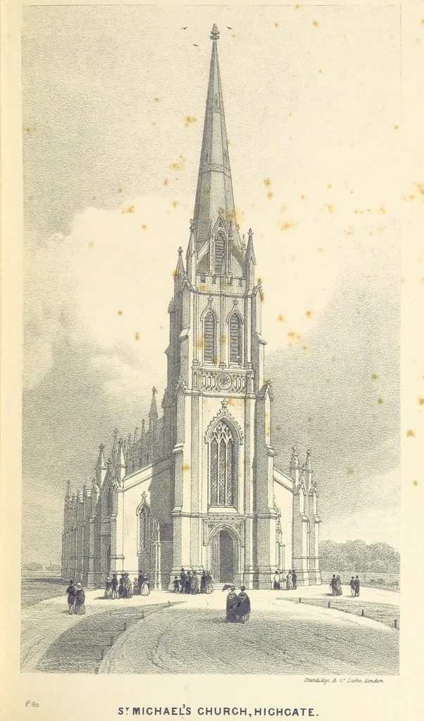 An illustration from The History and Antiquities of Highgate, Middlesex. With illustrations, 1842, leaf 159