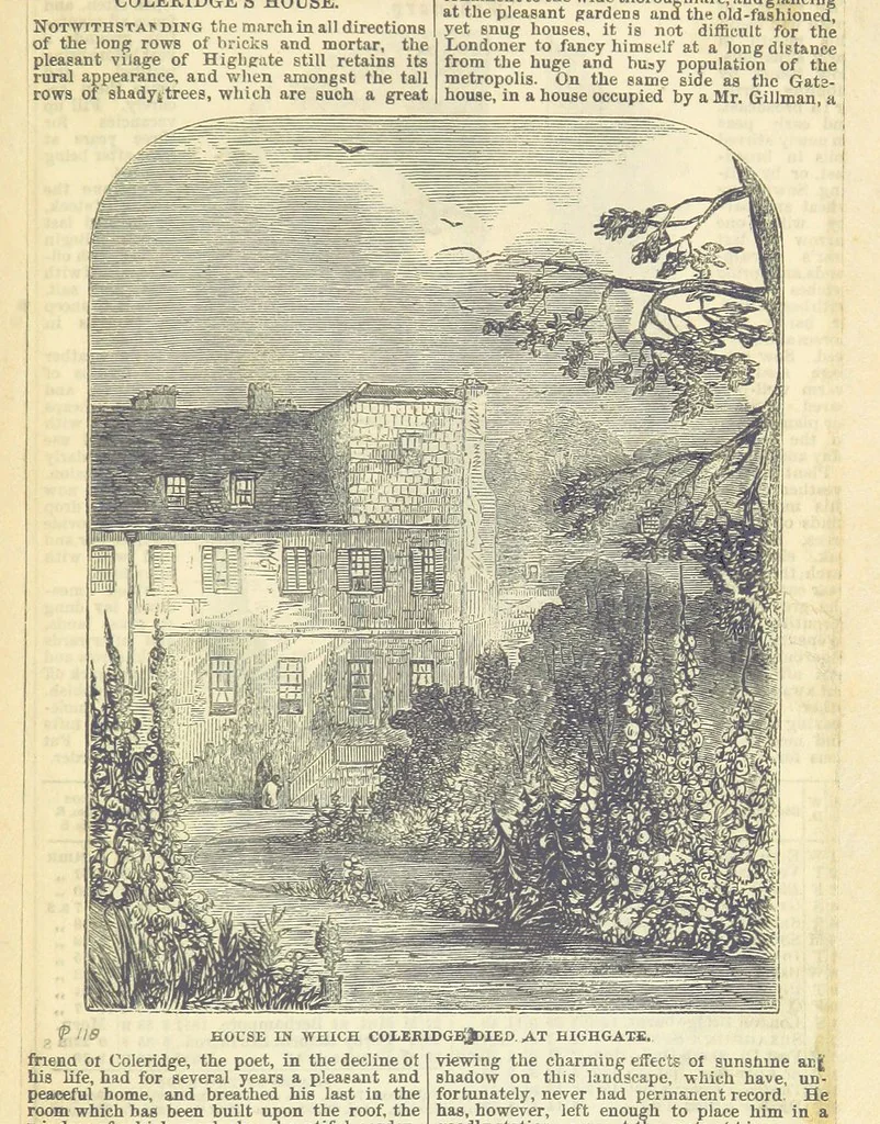 An illustration from The History and Antiquities of Highgate, Middlesex. With illustrations, 1842, leaf 221
