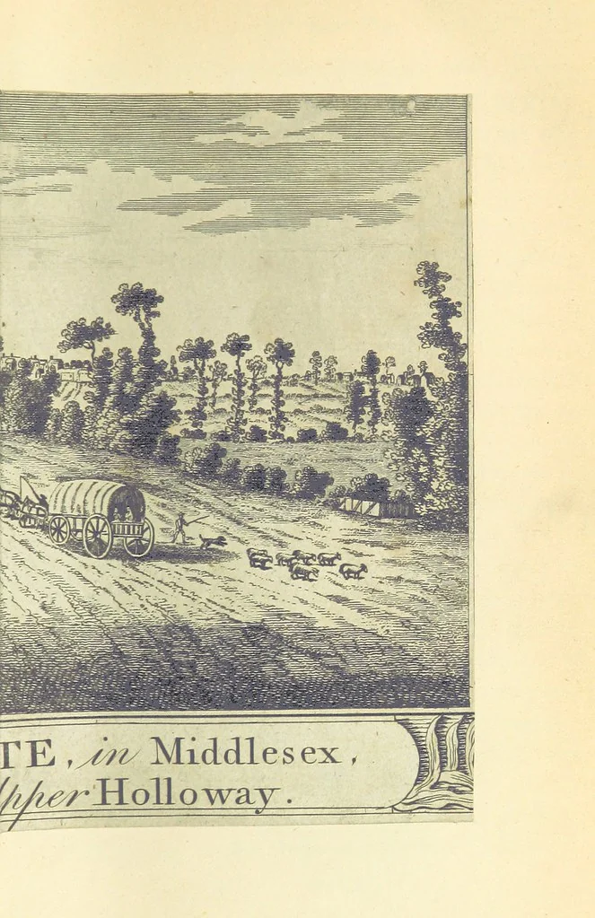 An illustration from The History and Antiquities of Highgate, Middlesex. With illustrations, 1842, leaf 37