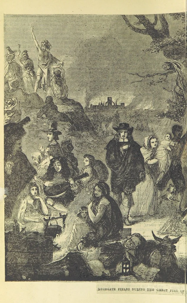 An illustration from The History and Antiquities of Highgate, Middlesex. With illustrations, 1842, leaf 372