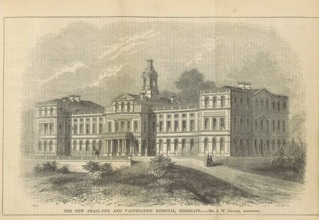 An illustration from The History and Antiquities of Highgate, Middlesex. With illustrations, 1842, leaf 377