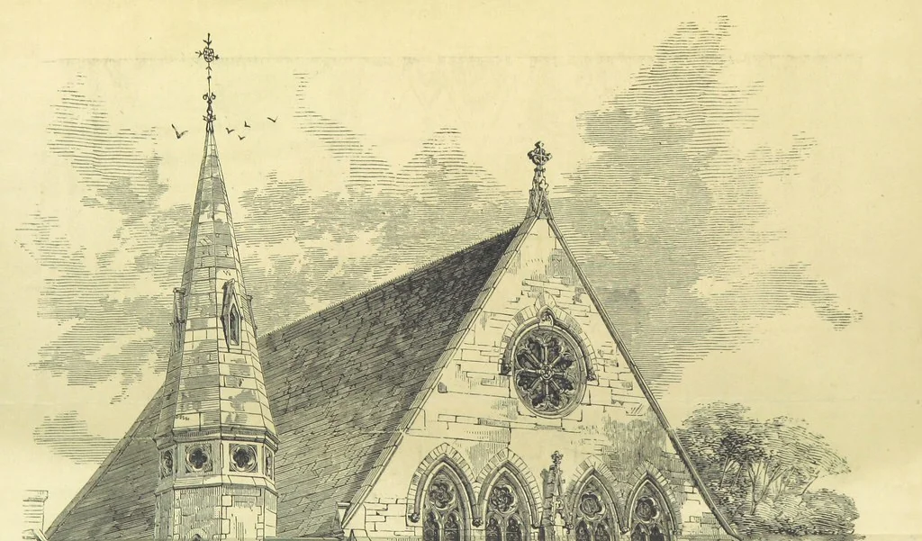 An illustration from The History and Antiquities of Highgate, Middlesex. With illustrations, 1842, leaf 384