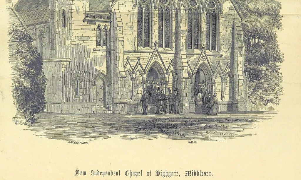 An illustration from The History and Antiquities of Highgate, Middlesex. With illustrations, 1842, leaf 385