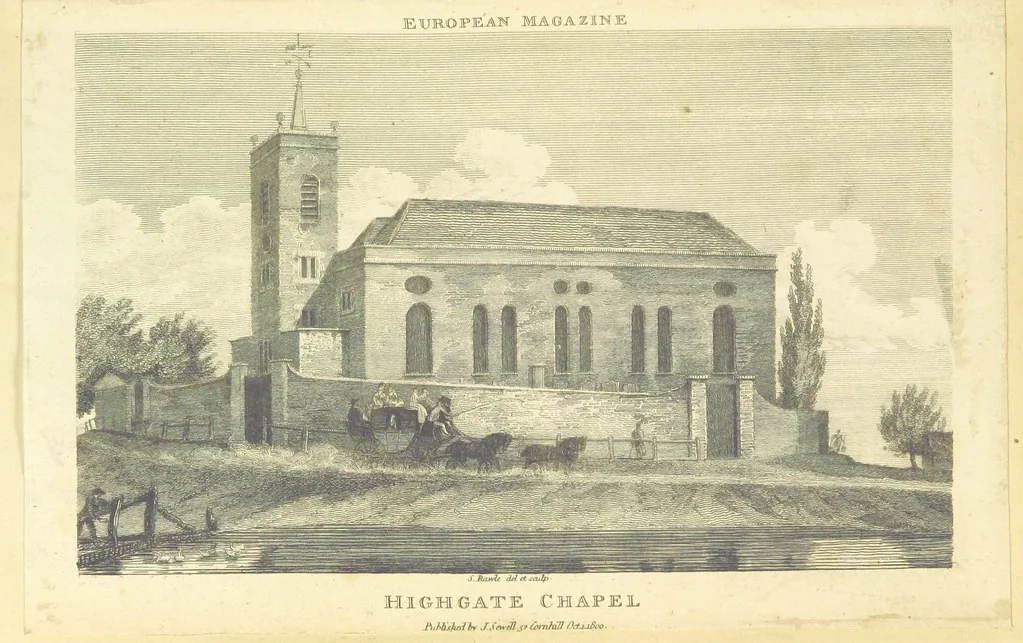 An illustration from The History and Antiquities of Highgate, Middlesex. With illustrations, 1842, leaf 63