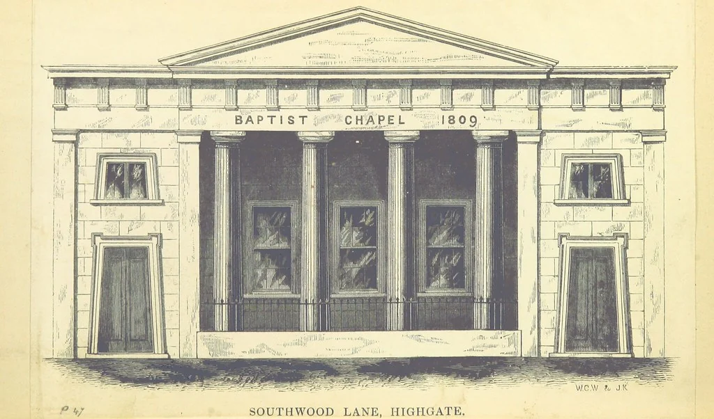 An illustration from The History and Antiquities of Highgate, Middlesex. With illustrations, 1842, leaf 95