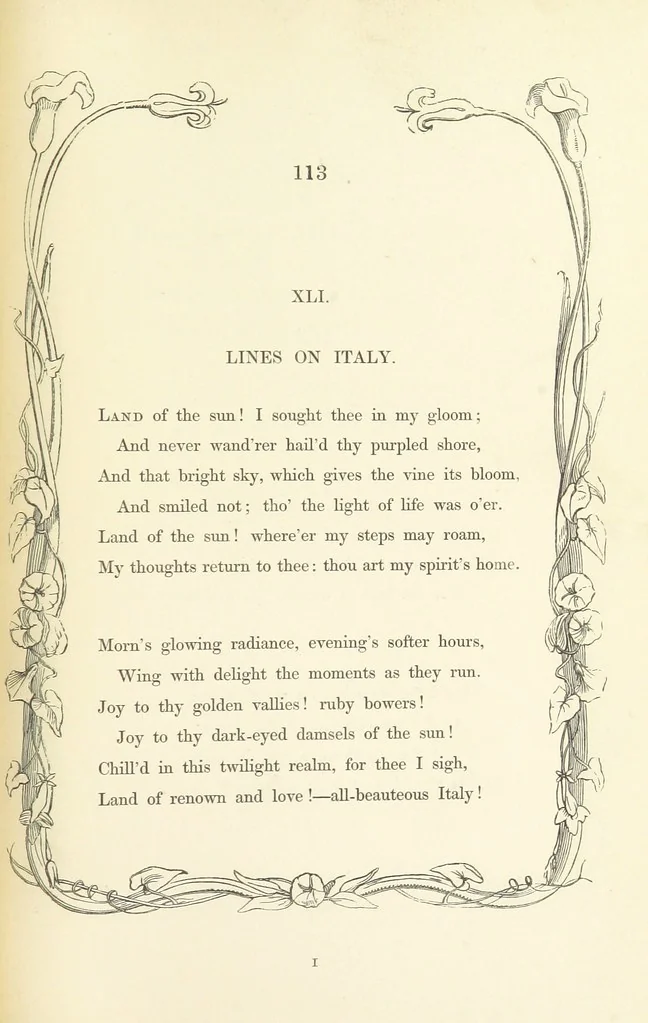 An illustration from Algiers the Warlike, and other poems, 1846, leaf 123
