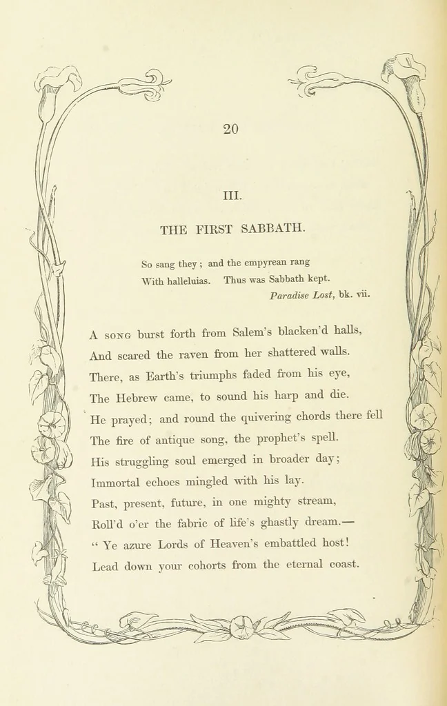 An illustration from Algiers the Warlike, and other poems, 1846, leaf 30