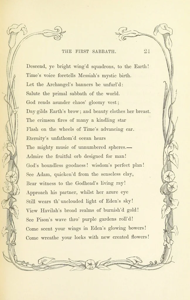 An illustration from Algiers the Warlike, and other poems, 1846, leaf 31