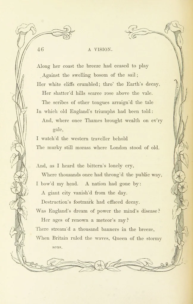 An illustration from Algiers the Warlike, and other poems, 1846, leaf 56