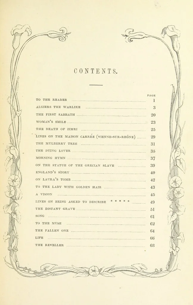 An illustration from Algiers the Warlike, and other poems, 1846, leaf 9