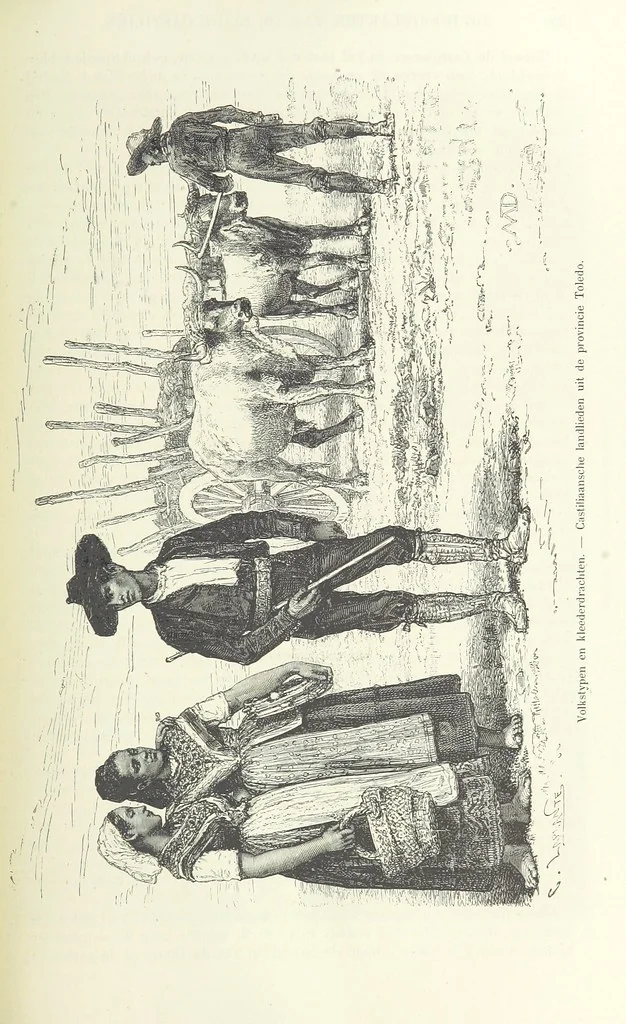 An illustration from Geïllustreerde Aardrijksbeschrijving, 1891, leaf 351