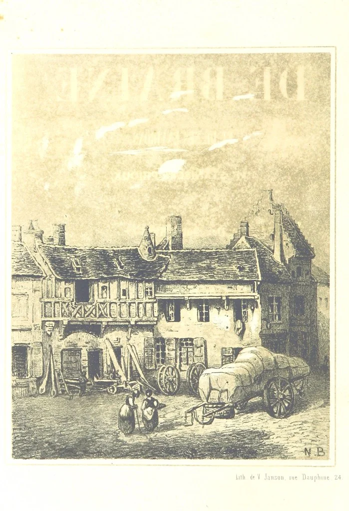 An illustration from Histoire de Braine et de ses environs, 1846, leaf 12