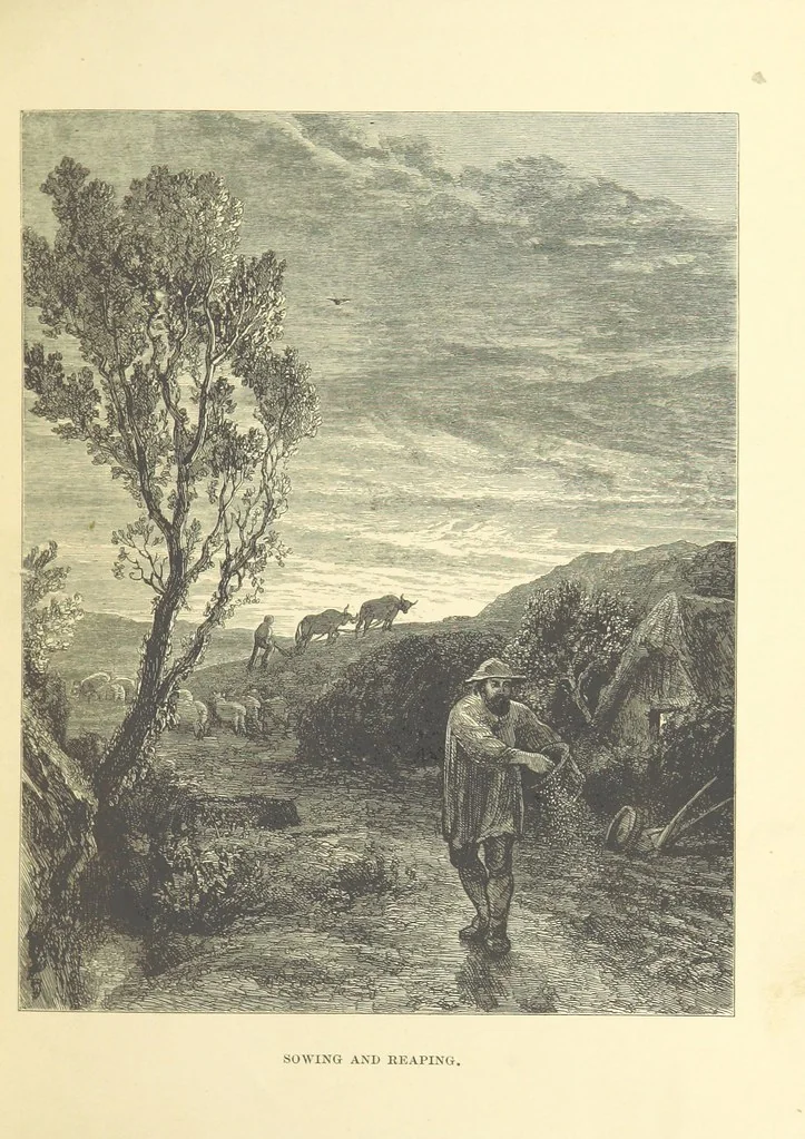 An illustration from Legends and Lyrics ... Fourth edition, 1866, leaf 131