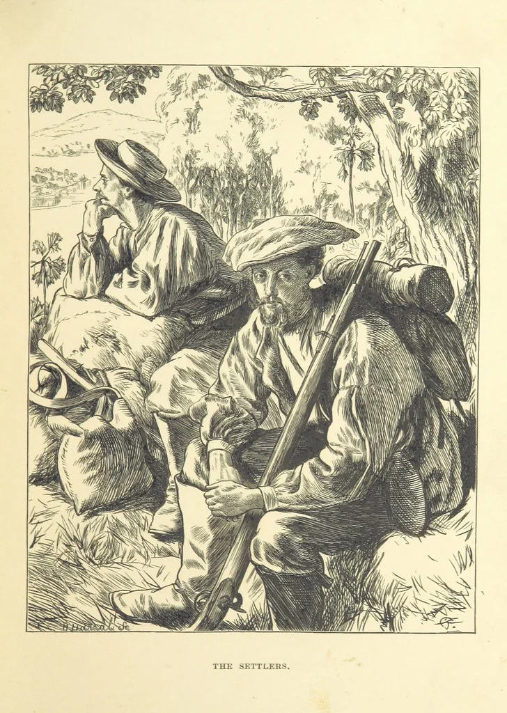 An illustration from Legends and Lyrics ... Fourth edition, 1866, leaf 207