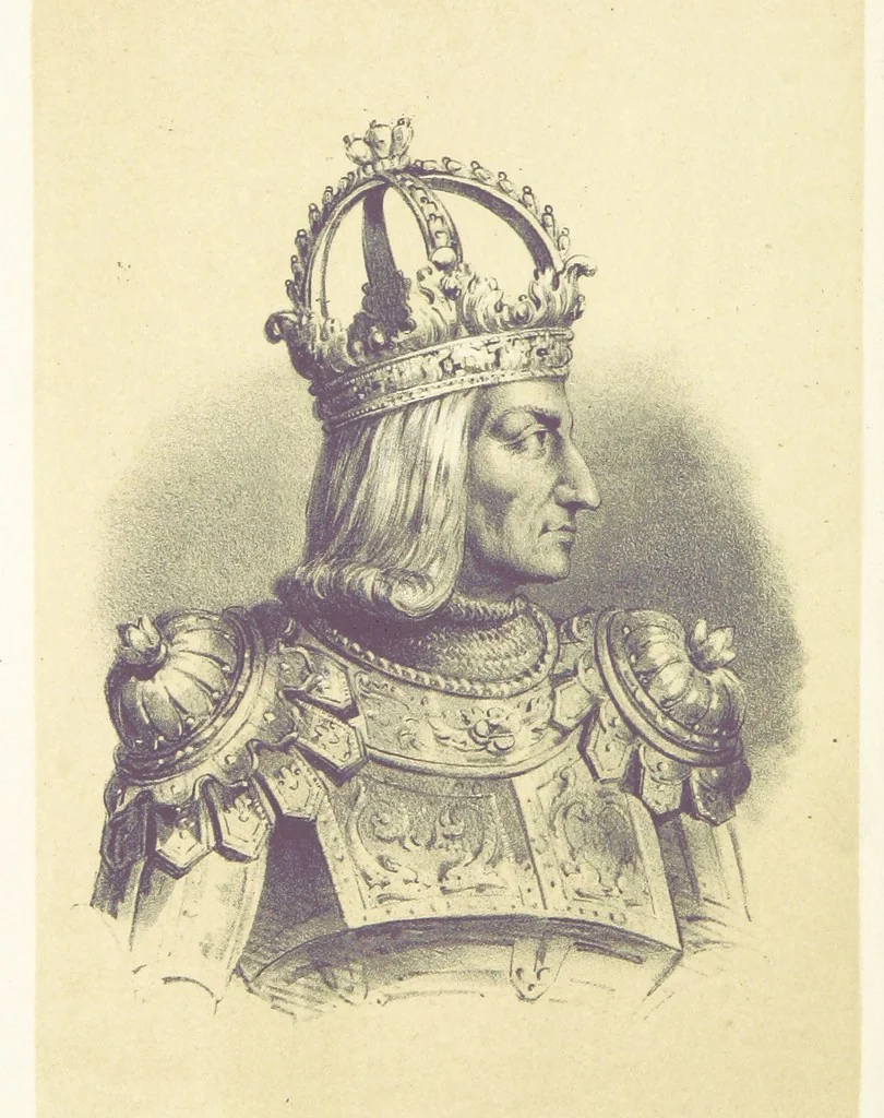 An illustration from Unser Vaterland. Bilder aus der Deutschen Geschichte, Cultur und Heimathkunde. Herausgegeben von Dr. H. Pröhle, etc, 1861, leaf 10