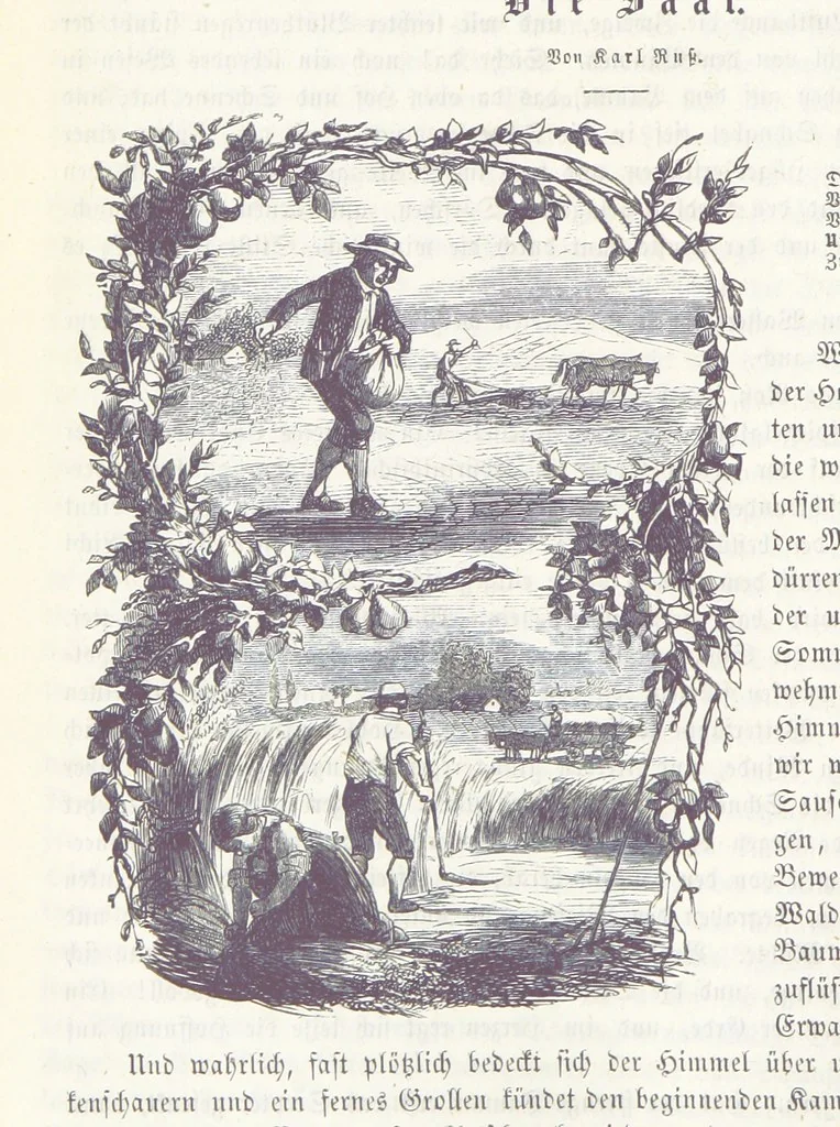 An illustration from Unser Vaterland. Bilder aus der Deutschen Geschichte, Cultur und Heimathkunde. Herausgegeben von Dr. H. Pröhle, etc, 1861, leaf 170