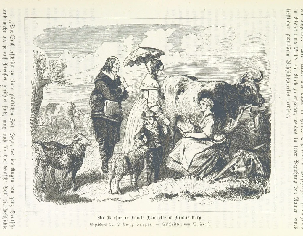 An illustration from Unser Vaterland. Bilder aus der Deutschen Geschichte, Cultur und Heimathkunde. Herausgegeben von Dr. H. Pröhle, etc, 1861, leaf 225
