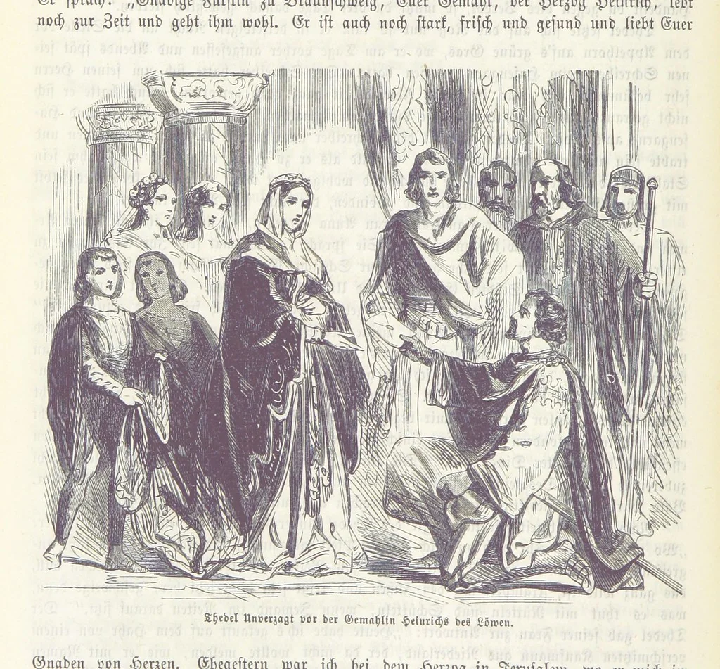 An illustration from Unser Vaterland. Bilder aus der Deutschen Geschichte, Cultur und Heimathkunde. Herausgegeben von Dr. H. Pröhle, etc, 1861, leaf 254