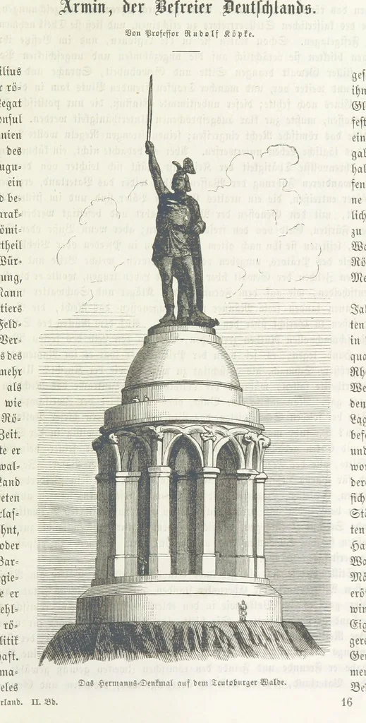 An illustration from Unser Vaterland. Bilder aus der Deutschen Geschichte, Cultur und Heimathkunde. Herausgegeben von Dr. H. Pröhle, etc, 1861, leaf 285