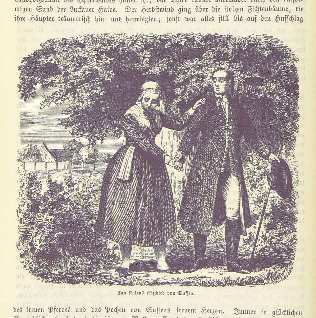 An illustration from Unser Vaterland. Bilder aus der Deutschen Geschichte, Cultur und Heimathkunde. Herausgegeben von Dr. H. Pröhle, etc, 1861, leaf 38