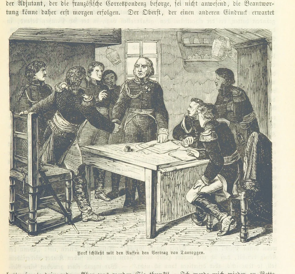 An illustration from Unser Vaterland. Bilder aus der Deutschen Geschichte, Cultur und Heimathkunde. Herausgegeben von Dr. H. Pröhle, etc, 1861, leaf 49