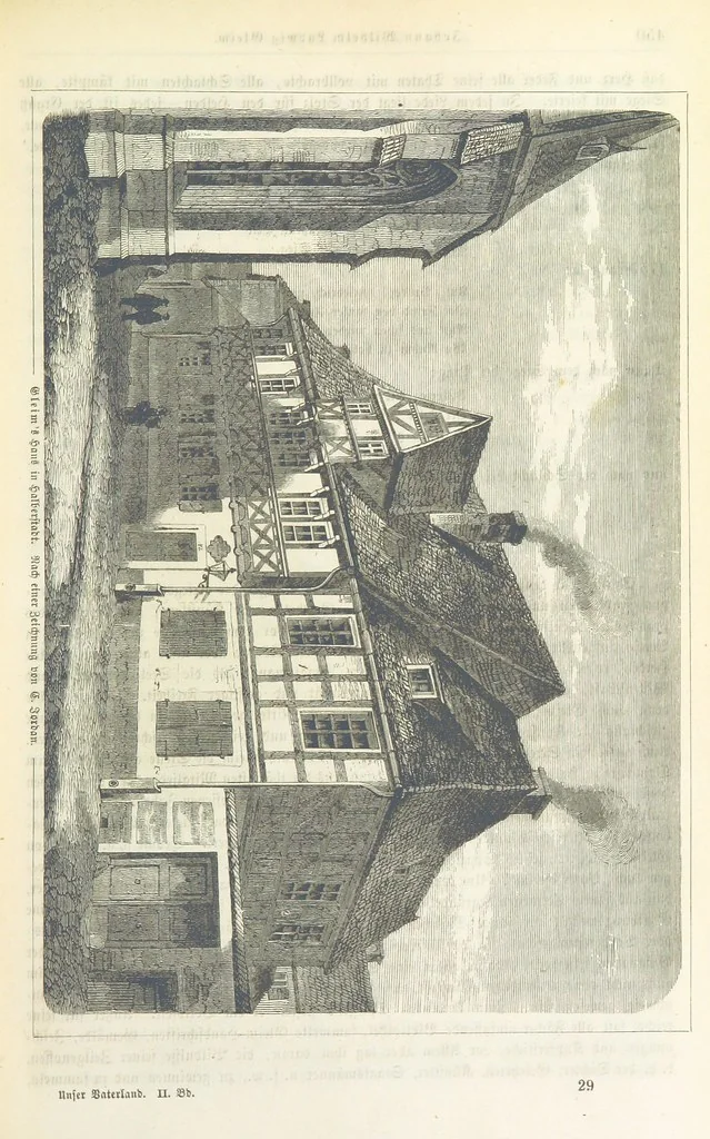 An illustration from Unser Vaterland. Bilder aus der Deutschen Geschichte, Cultur und Heimathkunde. Herausgegeben von Dr. H. Pröhle, etc, 1861, leaf 517