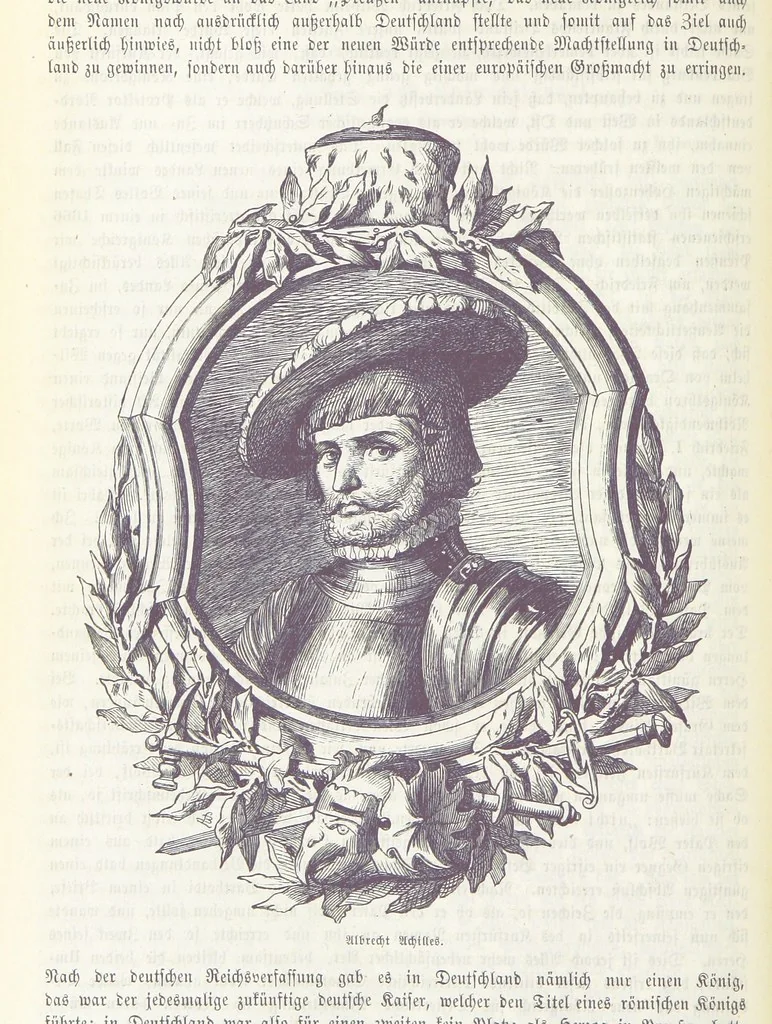 An illustration from Unser Vaterland. Bilder aus der Deutschen Geschichte, Cultur und Heimathkunde. Herausgegeben von Dr. H. Pröhle, etc, 1861, leaf 570