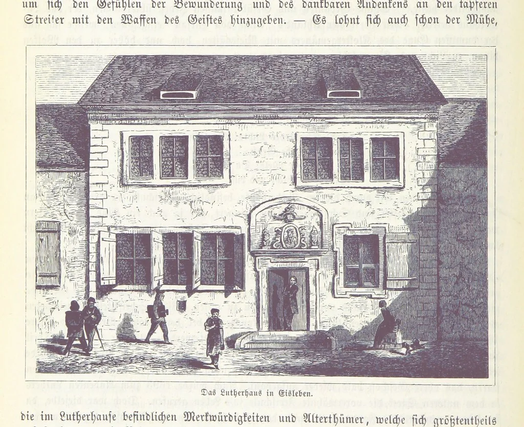 An illustration from Unser Vaterland. Bilder aus der Deutschen Geschichte, Cultur und Heimathkunde. Herausgegeben von Dr. H. Pröhle, etc, 1861, leaf 580