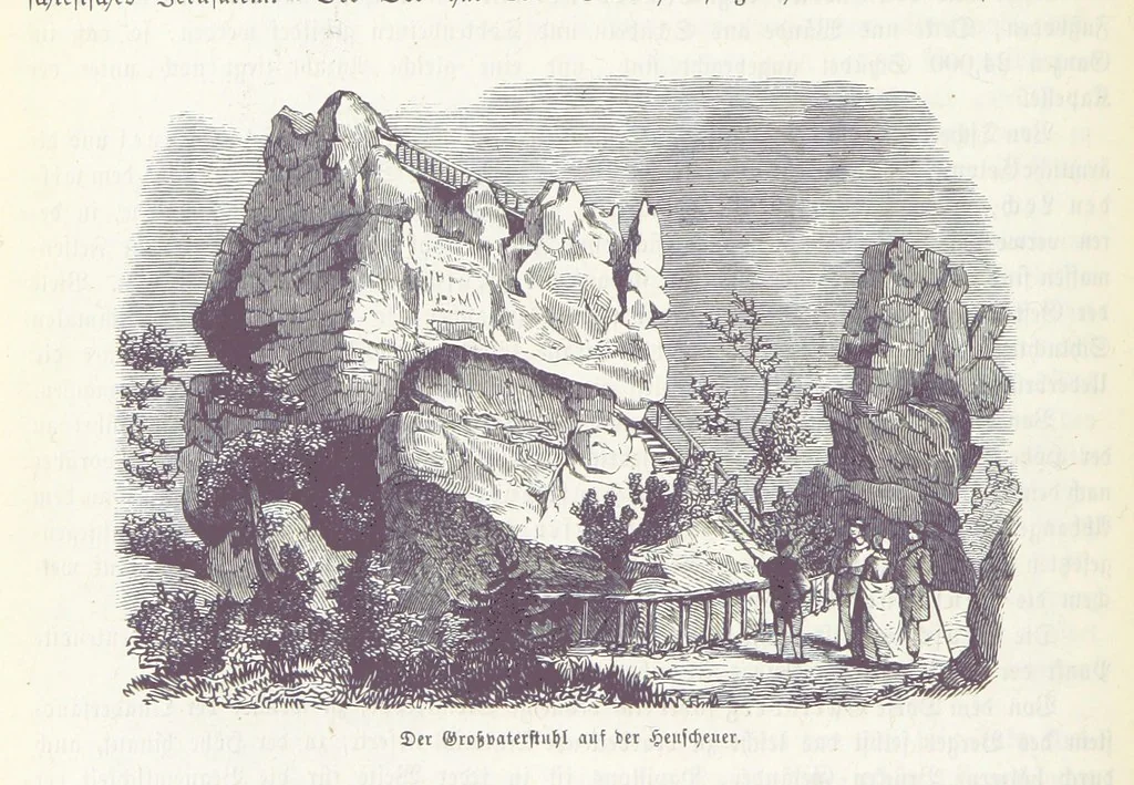 An illustration from Unser Vaterland. Bilder aus der Deutschen Geschichte, Cultur und Heimathkunde. Herausgegeben von Dr. H. Pröhle, etc, 1861, leaf 628