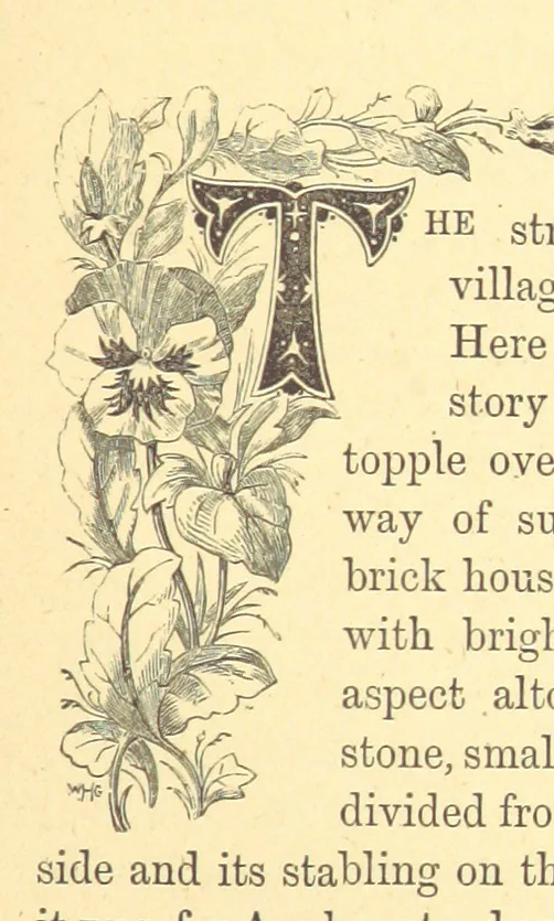 An illustration from The Door without a Knocker, and other tales, 1875, leaf 109