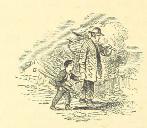 An illustration from The Door without a Knocker, and other tales, 1875, leaf 270