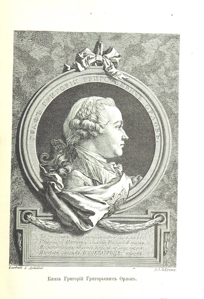An illustration from Забытое прошлое окрестностей Петербурга, 1889, leaf 157