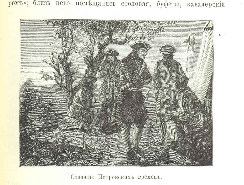 An illustration from Забытое прошлое окрестностей Петербурга, 1889, leaf 313